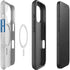 Finland Flag Distressed iPhone 16 Plus Magsafe Impact Case